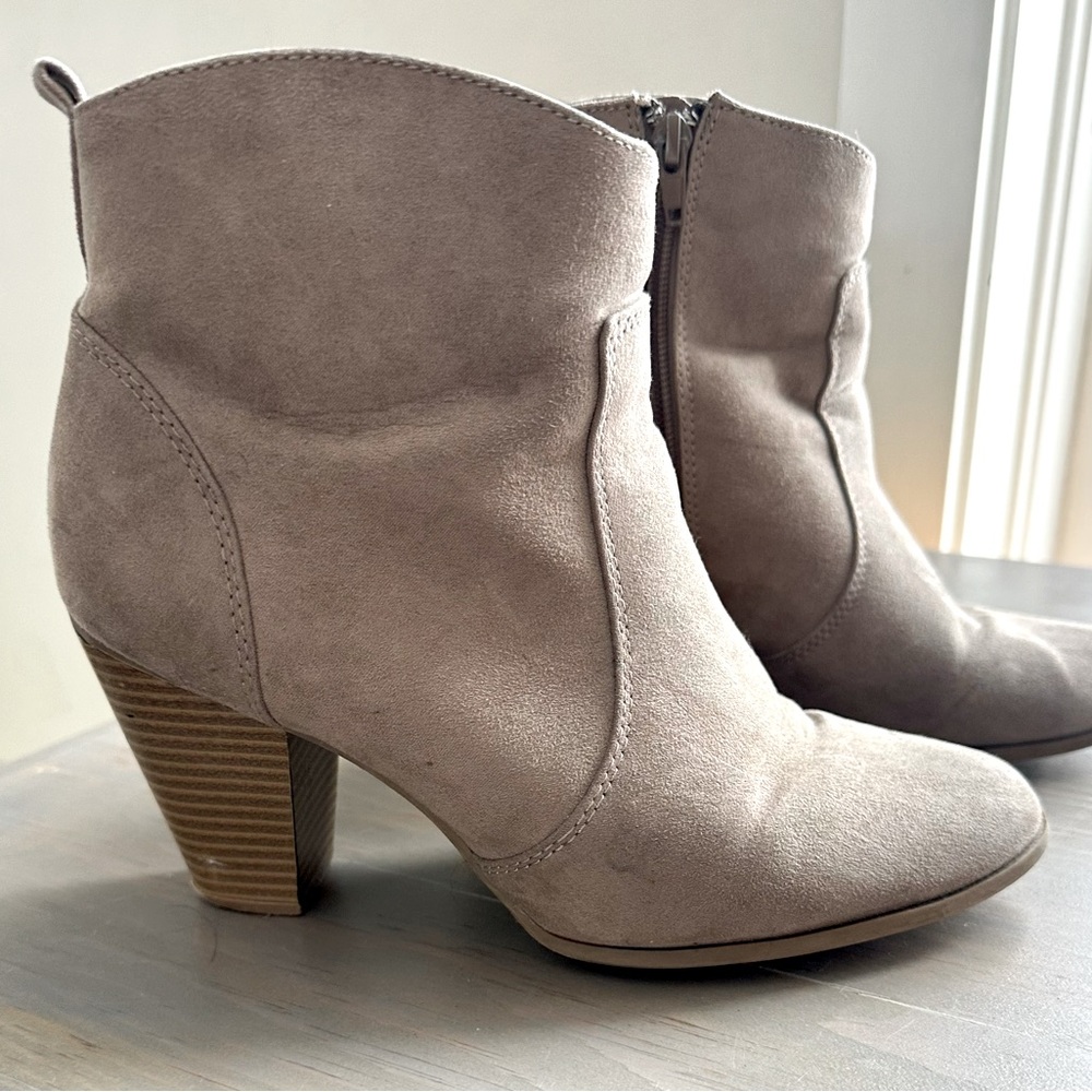 Express Suede Ankle Boots